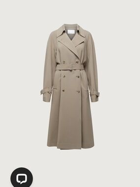 OAK + FORT Brindle Oversized Trench Coat